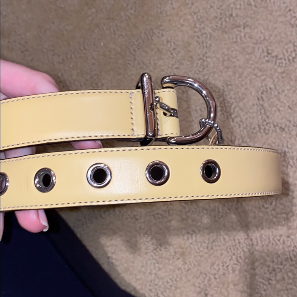 Coach Genuine Leather Belt SMALL